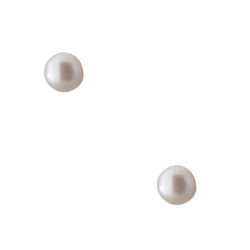 Kolczyki srebrne z perłą naturalną. Próba 0.925